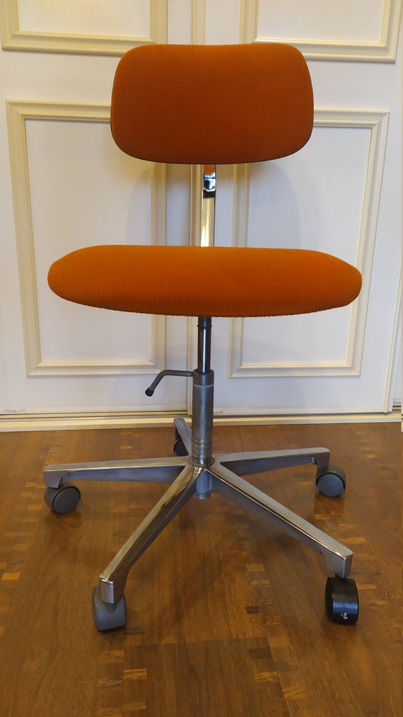 Vintage 1970s. Swedish rolling chair office chair… - image 4