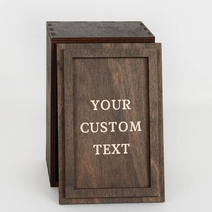 Groomsmen Gifts Personalized Whiskey Glass Set With Wood Box, Groomsman ...