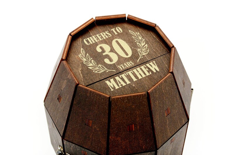 30th Birthday Gift for Men, Thirty Birthday, Personalized Whiskey Glass — free download