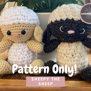 Sheepy the Sheep CROCHET PATTERN ONLY