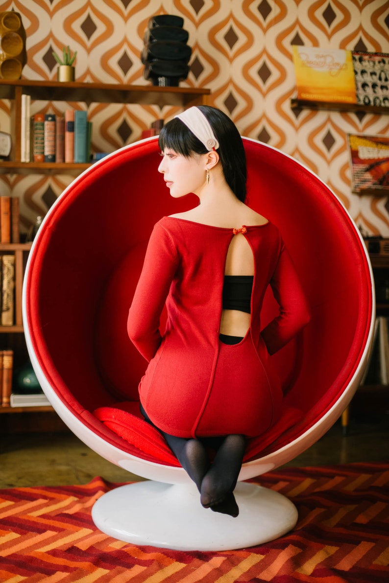 NEW Spy Family Yor Red Sweater Cosplay Costume Set Etsy UK