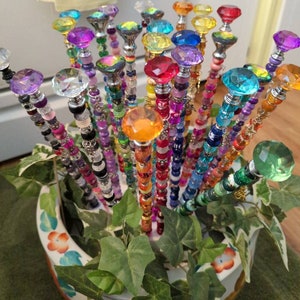 Magical Fairy Wands Garden Stakes