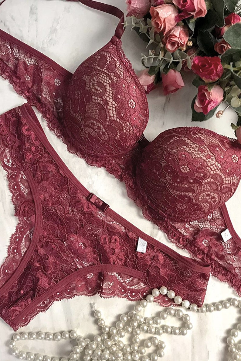 Lace Lingerie Set Sexy Lingerie Set Provocative Lingerie - Etsy