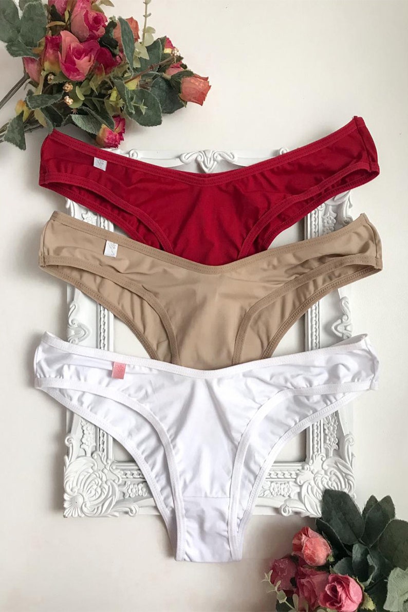 3 Pack Brazilian Style Panties