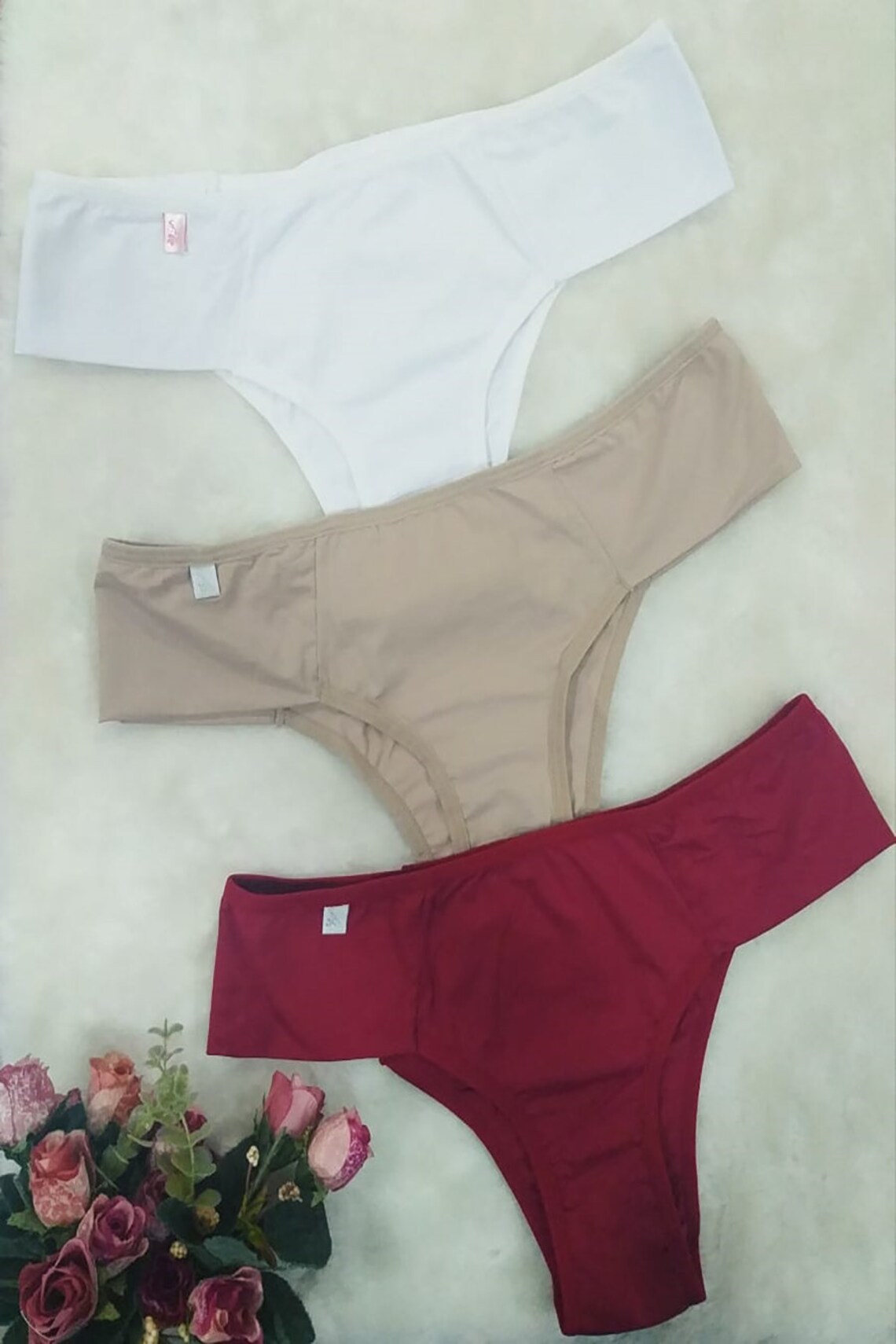 2285 3 Pack Brazilian Style Panties Etsy