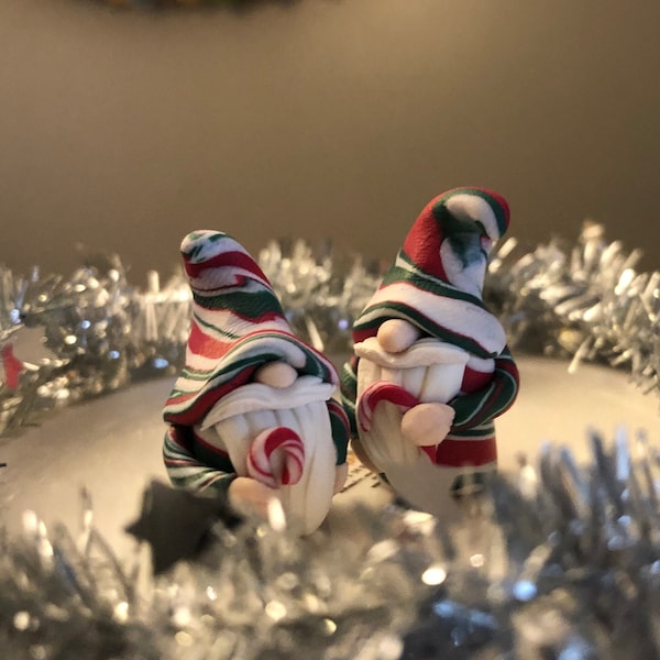 Festive Holiday Tiny Tomte Gnomes