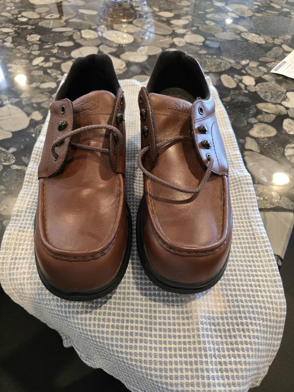 Red Wing Shoes Brown Leather Laces Size 10.5e Brown E Red Wing Shoes Boots for Men for Sale | Shop New  main image 4