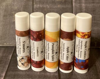 Fall Lip Balm 5-Pack