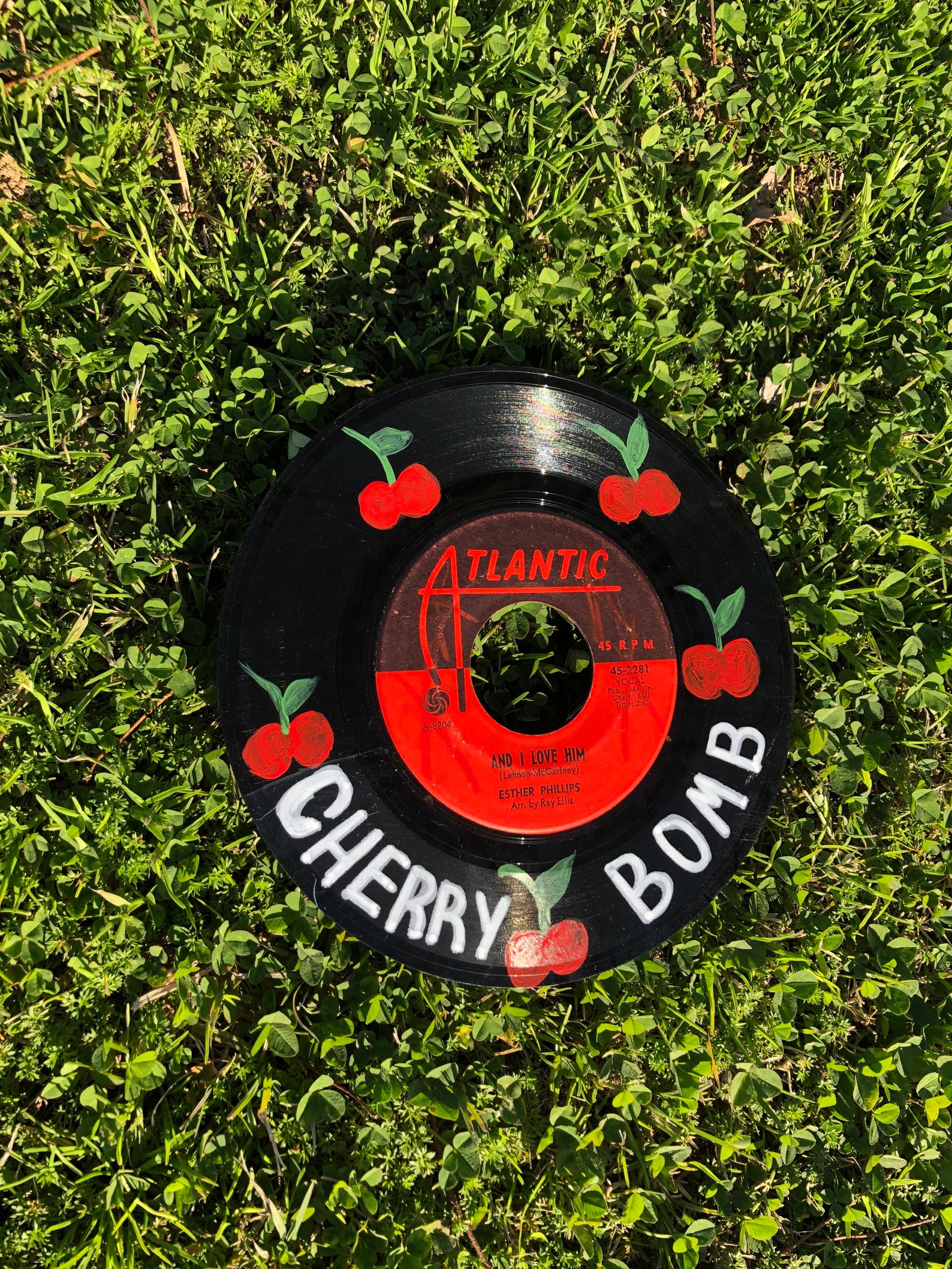The Runaways Cherry Bomb Painted Vinyl Etsy
