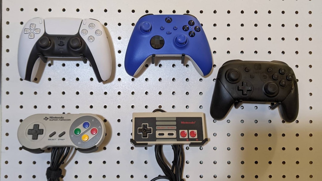 Standard Pegboard Controller Mounts 5x Your Choice Etsy