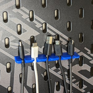 IKEA Pegboard cord organizer Skadis Uppspel