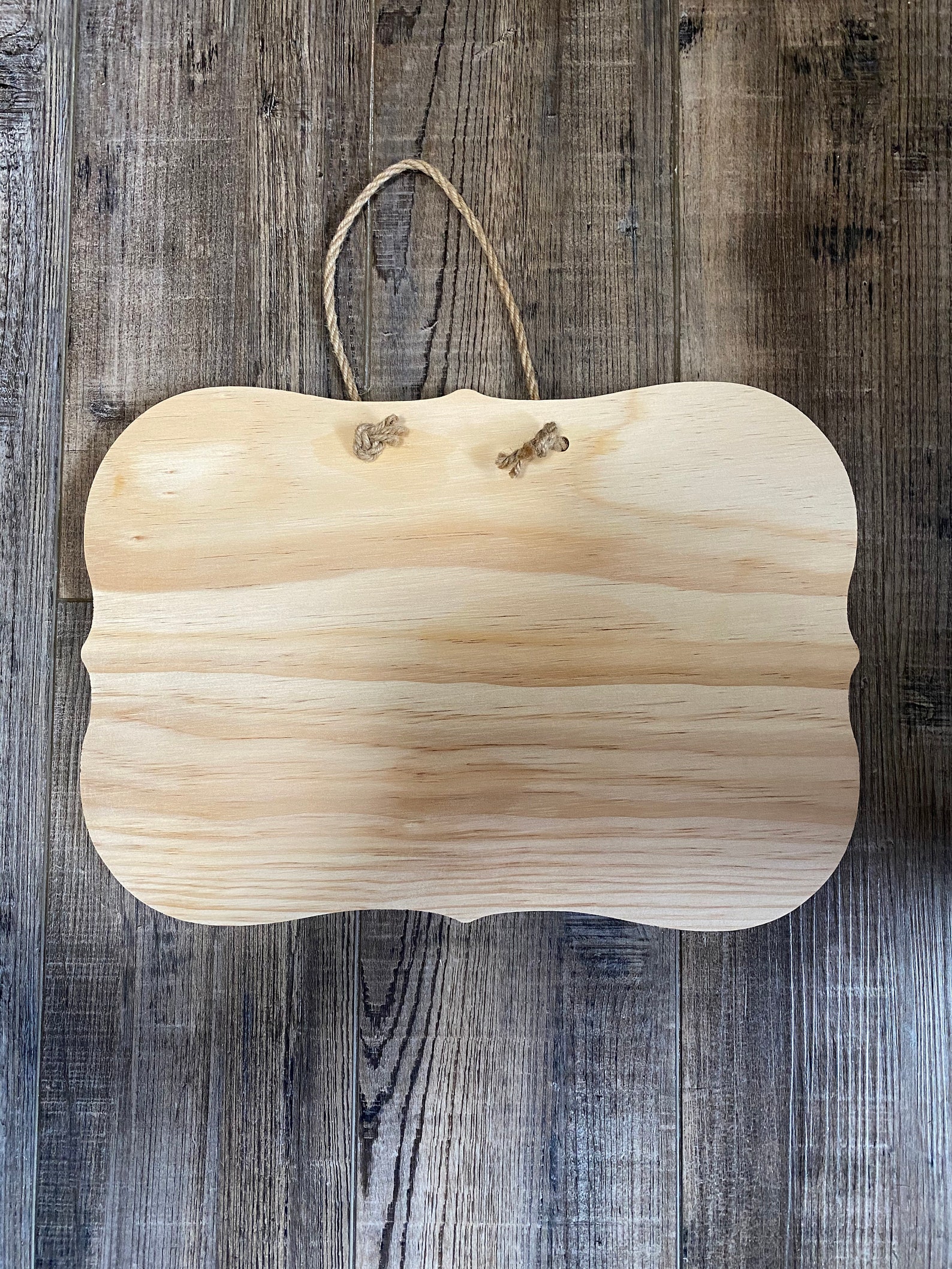 8x12 Scalloped Wooden Signs Etsy