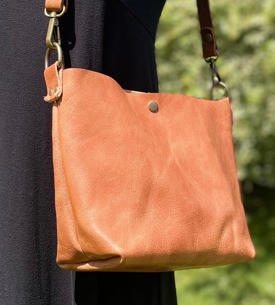 The Aspen Tote Cross Body Tote Leather Tote Leather Purse Leather