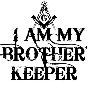 I am My Brothers Keeper Masonic Image PNG | JPG