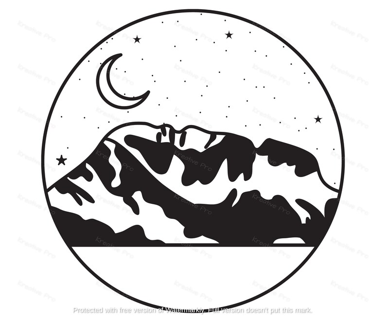 Free Free 279 Mountain Scene Svg Free SVG PNG EPS DXF File