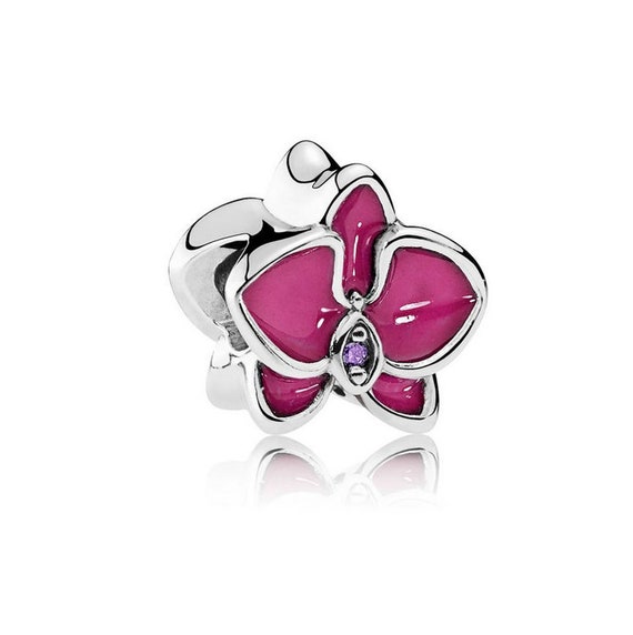 Purple Radiant Orchid Fits Pandora Bracelet Charm S925