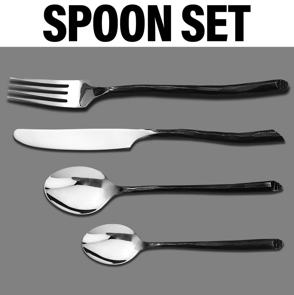 Silverware Flatware and Cutlery Sets Elevate Your Dining Etsy Canada