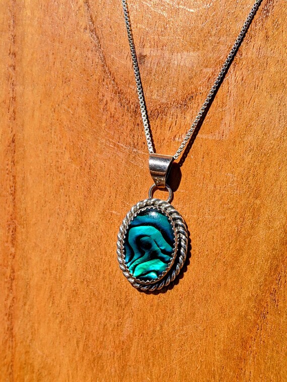 RARE Iridescent Green Blue Mother of Pearl Abalone