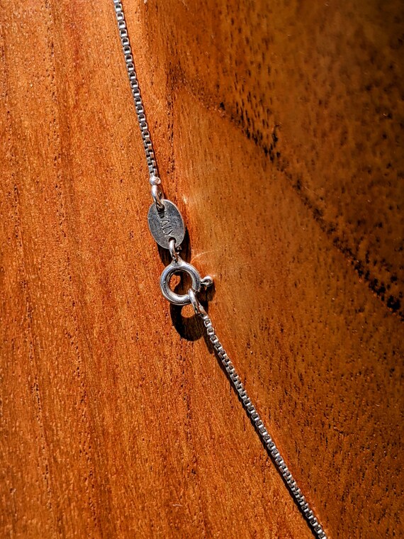 Articulated Solid Sterling Silver Pig Pendant Nec… - image 6