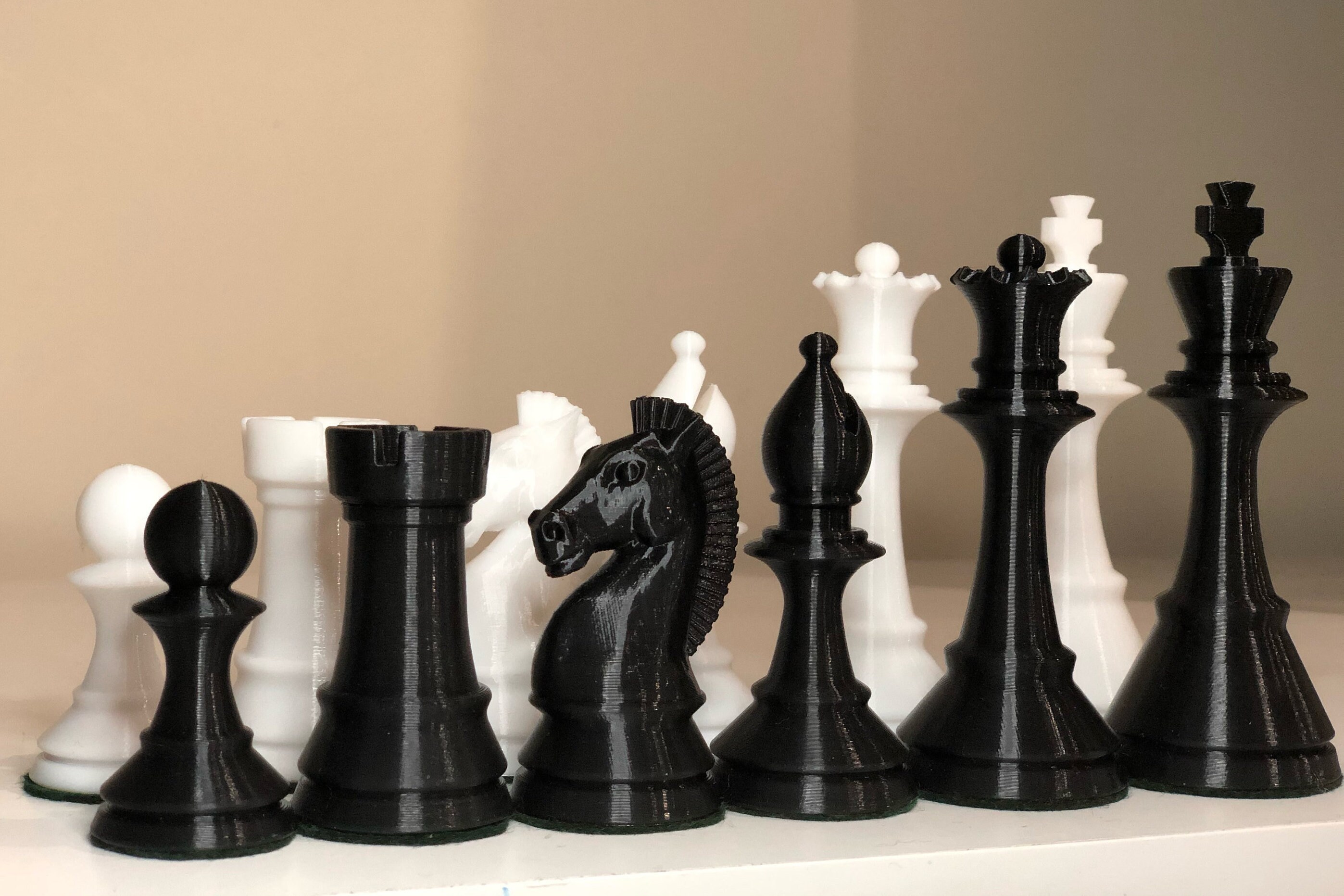 Chess Piece Sizes  Staunton Standard and Tall Chess Pieces