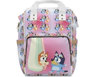 bluey and bingo Multifunctional nappyBackpack