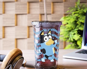 blueys dad bandit Suave Acrylic Cup