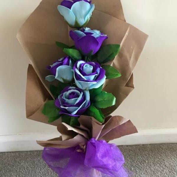 SOAP FLOWER BOUQUET hand made design