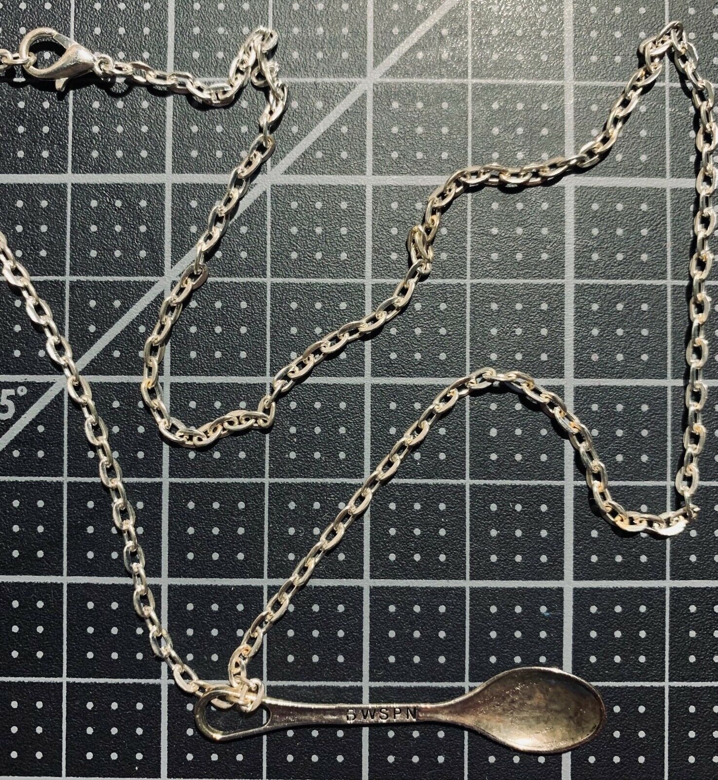 Vintage Silver COKE SPOON Necklace Studio 54 Disco Saturday Etsy