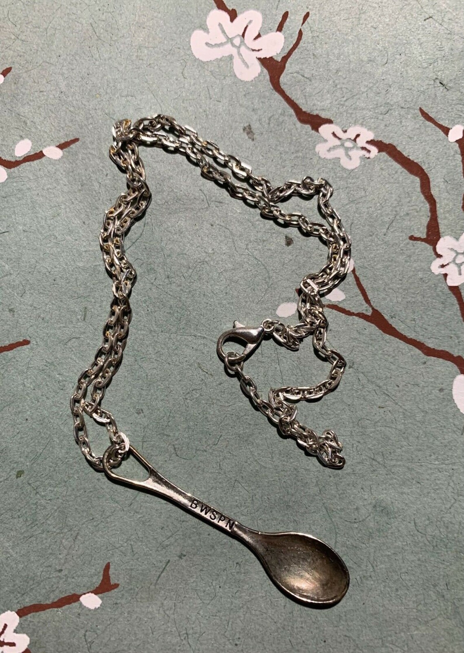 Vintage Silver COKE SPOON Necklace Studio 54 Disco Saturday Etsy