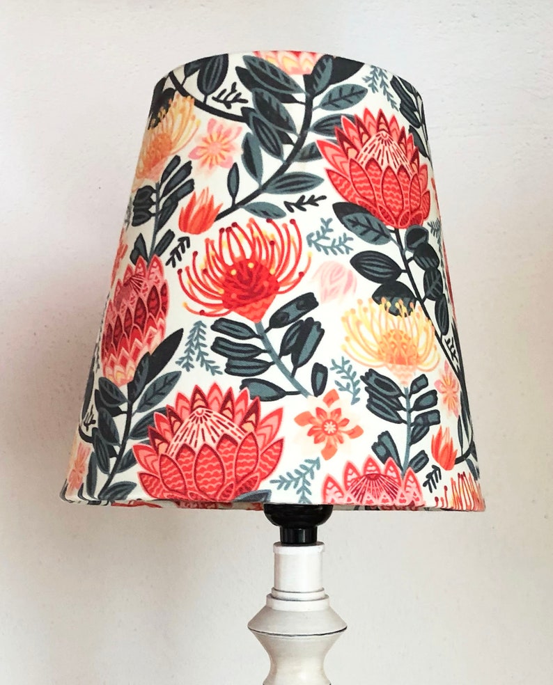 Small Table Lamp Shade or Bedside Lamp Shadeflorals Bohemian Etsy