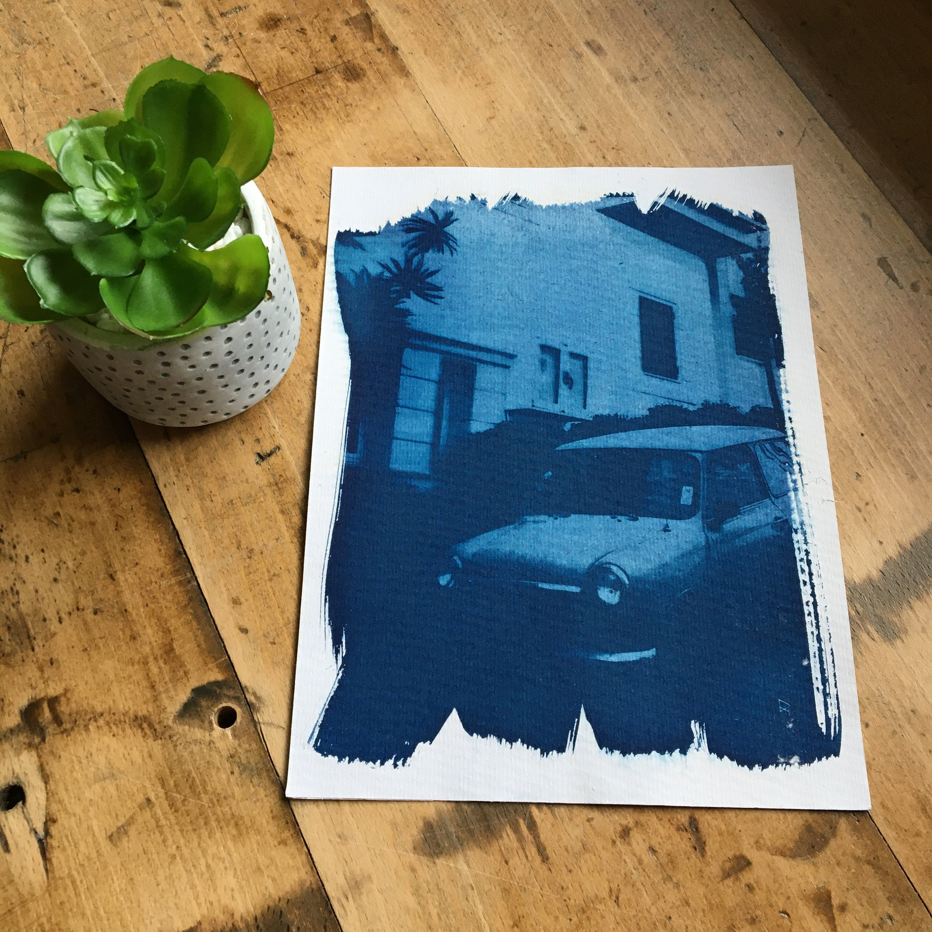 Cyanotype Dolce Vita 18 X 24 cm