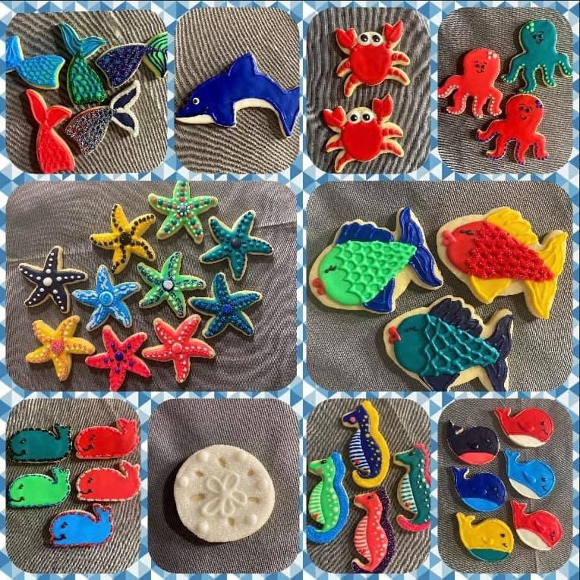 Under the Sea Themed Cookies | Etsy