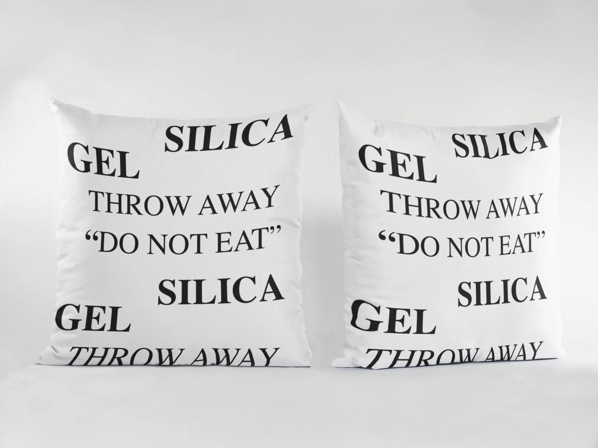 Funny Decorative Pillow Case Silica Gel Throw Pillowcases Etsy