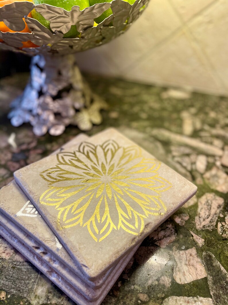 Ceramic Trivets for Hot Dishes 6x6 Cooking Trivets Set Etsy