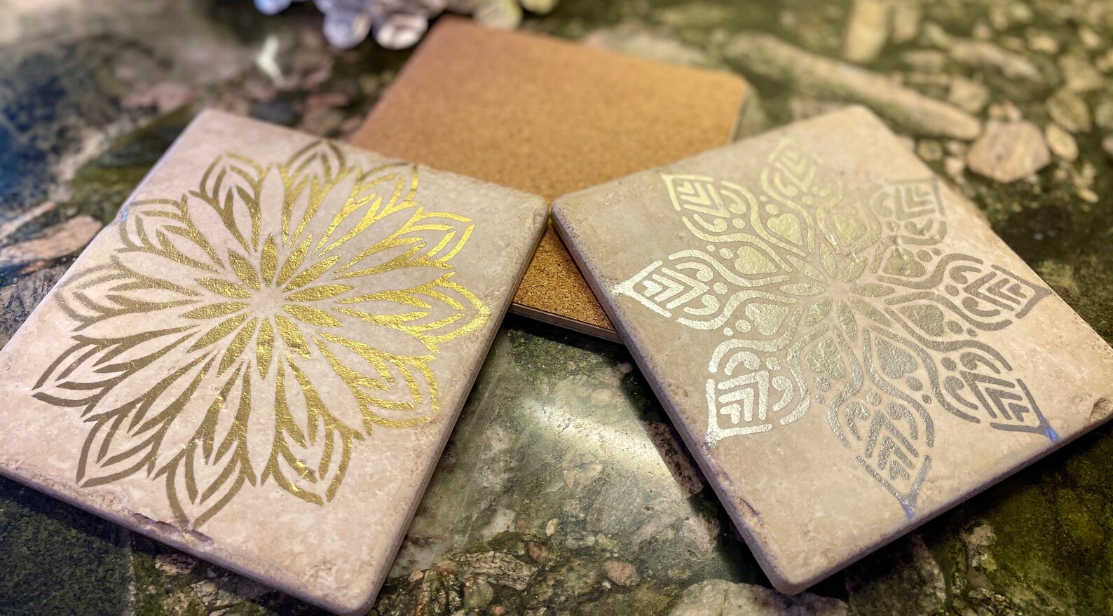 Ceramic Trivets for Hot Dishes 6x6 Cooking Trivets Set Etsy Canada