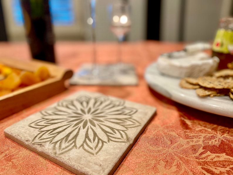 Ceramic Trivets for Hot Dishes 6x6 Cooking Trivets Set Etsy