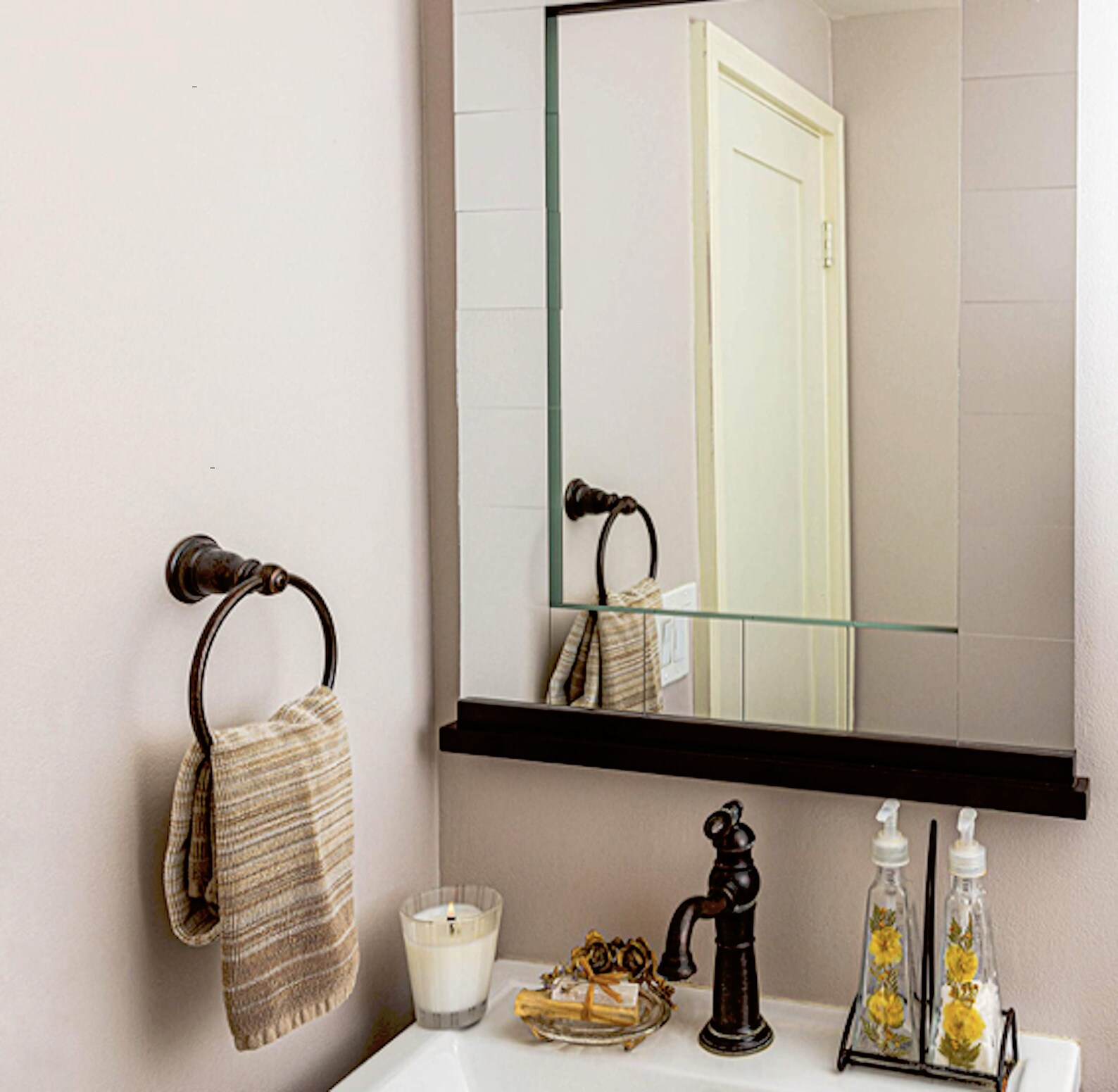 Beveled Mirror Tiles 6x6 Square Glass Mirrors Heavy Etsy