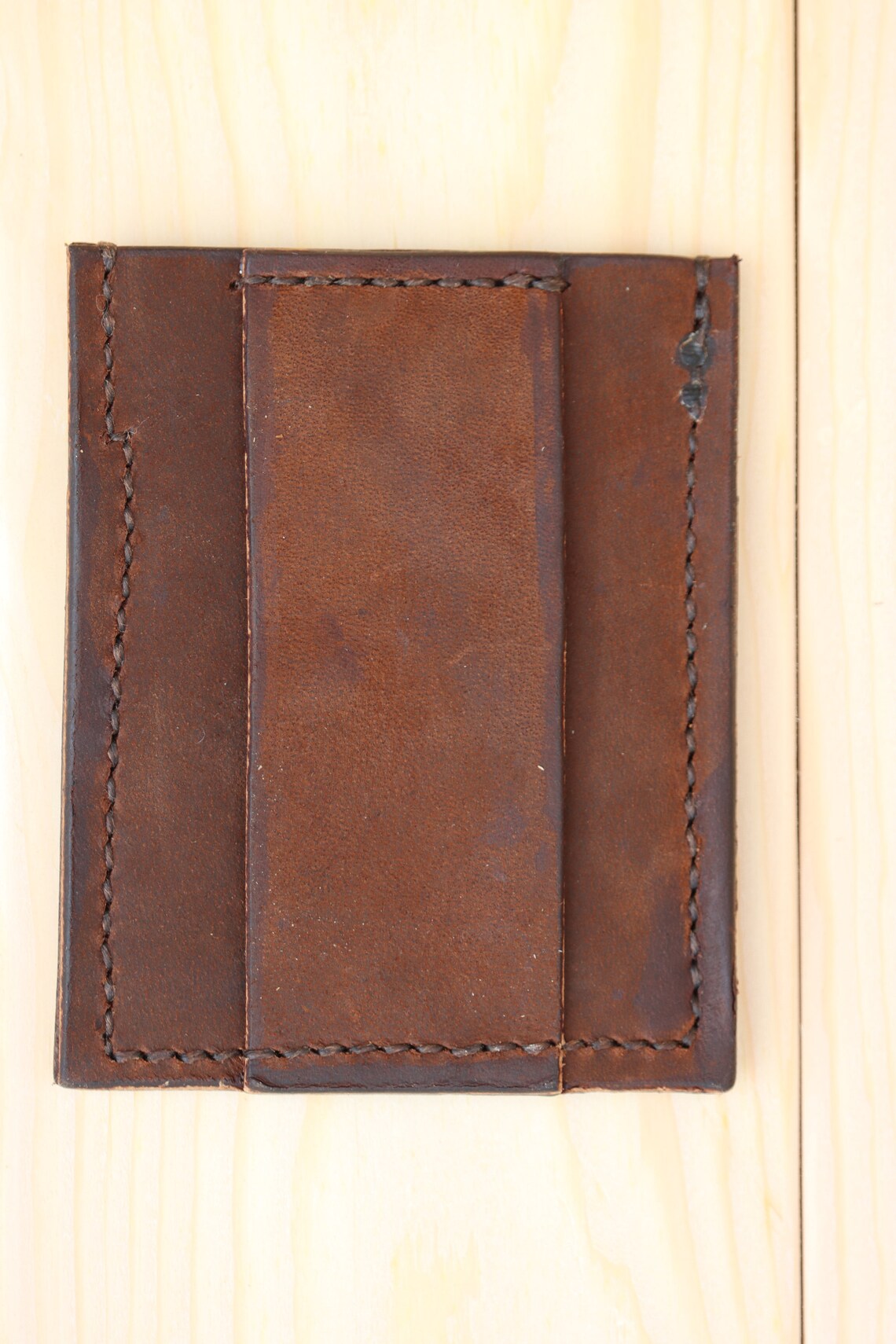 Handmade Leather Wallet Etsy