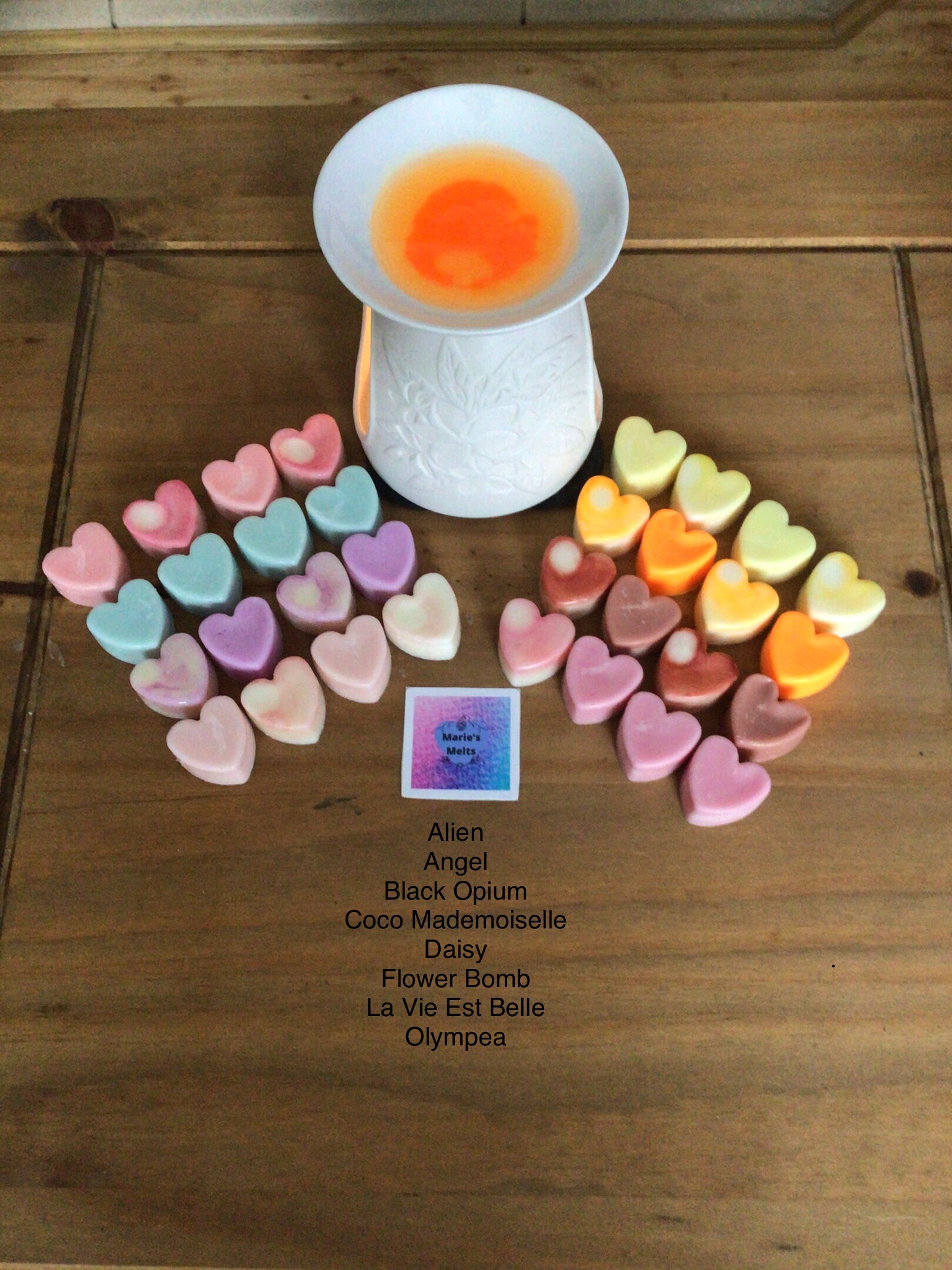 Perfume Inspired Highly Scented Large Wax Melts Sample Pack Of Etsy