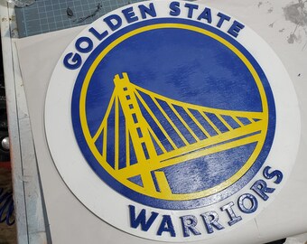 Puzzle In Legno Golden State Warriors NBA - 100% Sostenibile, Licenza Ufficiale, Multicolore