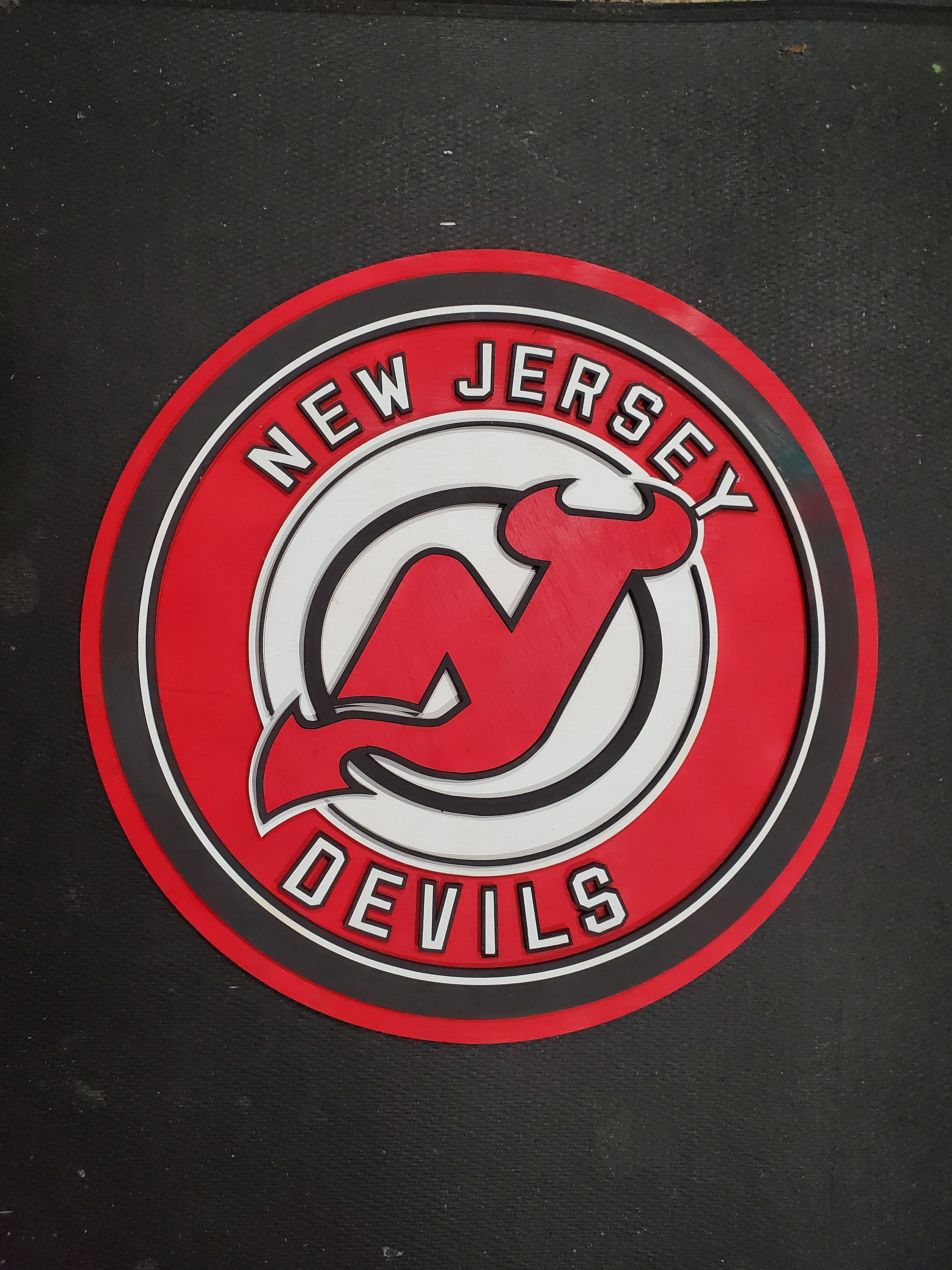 New Jersey Devils Logo Artwork  New jersey devils, Sports logo