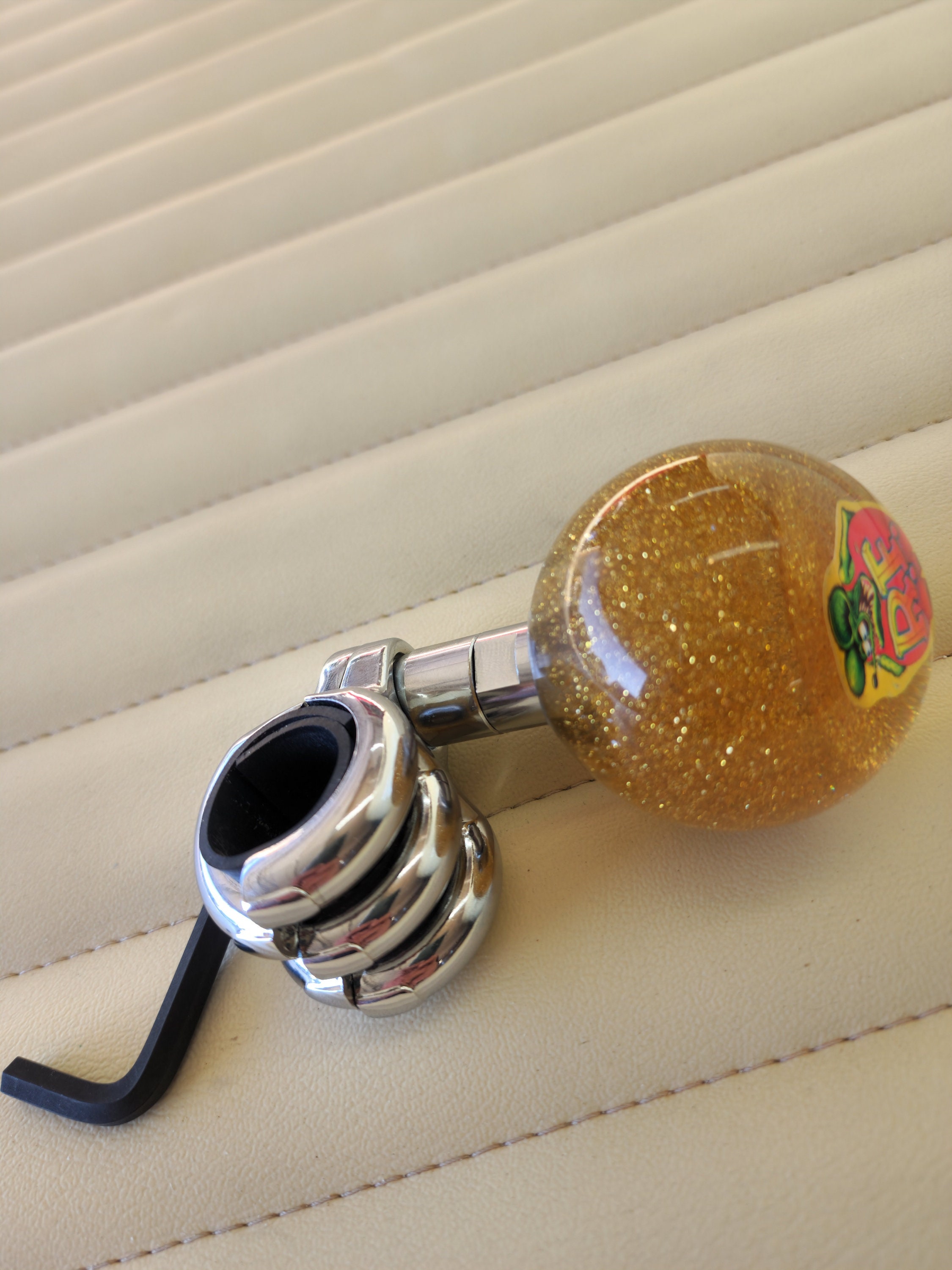 Custom Steering Knob with Image, Suicide Knob Brody Knob Steering Wheel