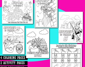 50  Spiderman Coloring Pages Colored  Latest HD