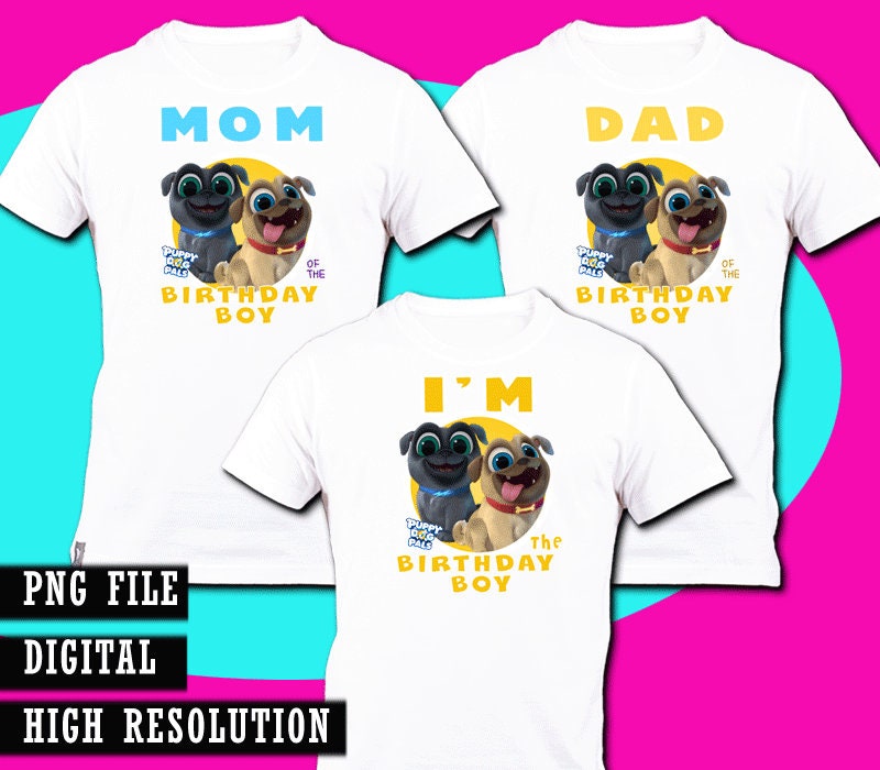 puppy dog pals t shirt adults