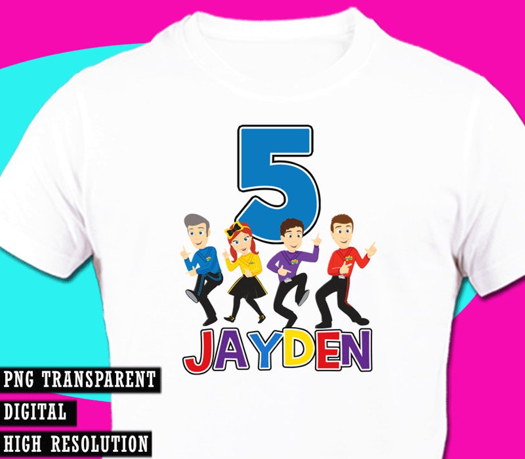 The Wiggles Iron on Transfer Shirt Designs the Wiggles Etsy Australia