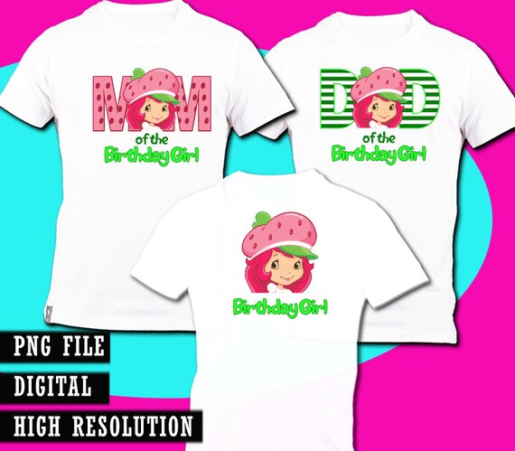 Strawberry Shortcake Birthday Shirt 
