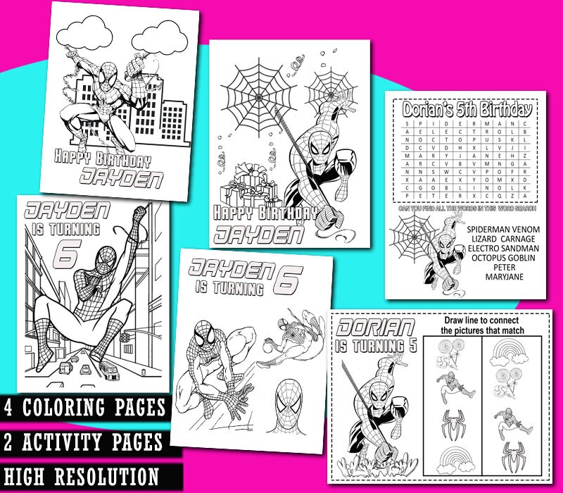 640 Spider Man Electro Coloring Pages  Free