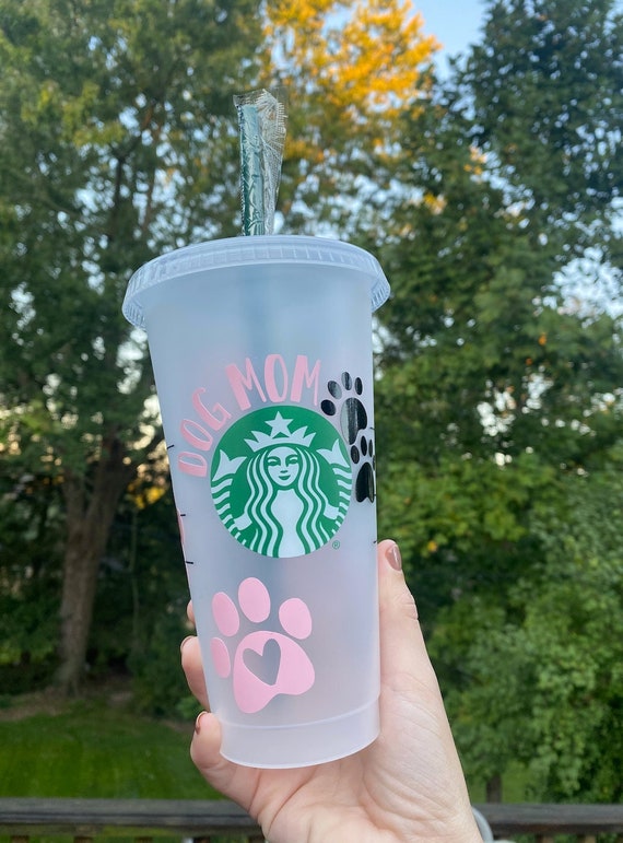 Dog Mom Starbucks Cup, Reusable Cup, Starbucks 24 Oz Venti Tumbler - Etsy