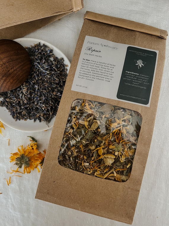 Postpartum Sitz Bath: Herbal Perineal Soak for Postpartum Care