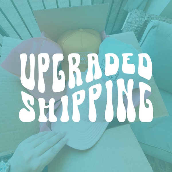 RUSH: Upgraded Shipping for 1-3 day shipping